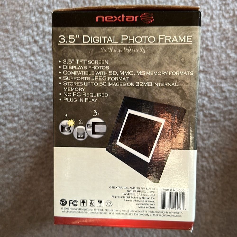 Nextar 3.5” Digital Photo Frame! - Picture 2 of 4